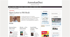 Desktop Screenshot of amreekandesi.com